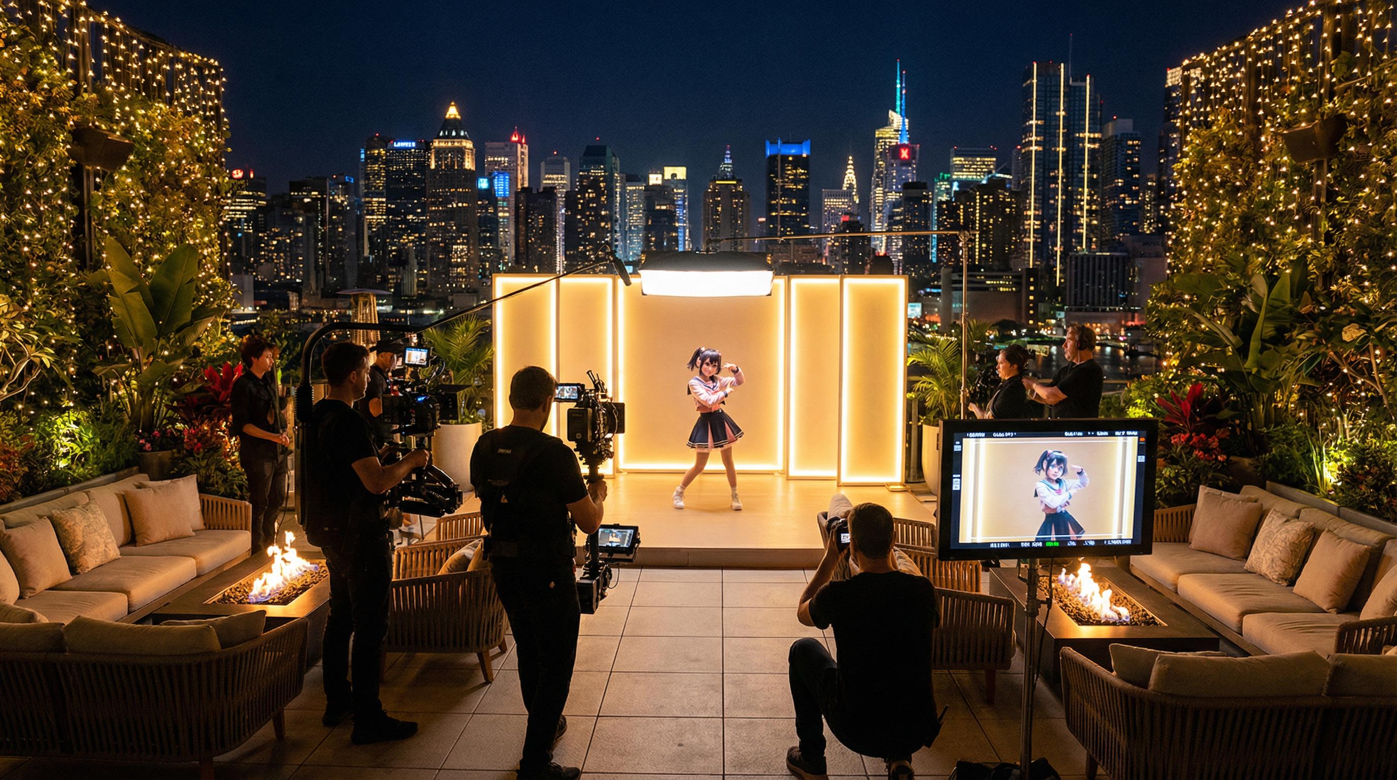 高清3D动漫MV拍摄